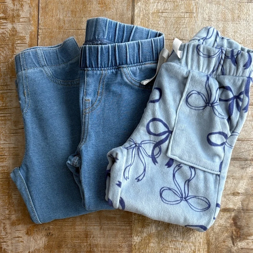 Cat & Jack Girls Bottom Bundle 2t